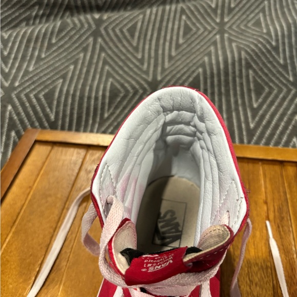 Suede Vans SK8-Hi high tops. Size 9.5M/11 W - Picture 5 of 7